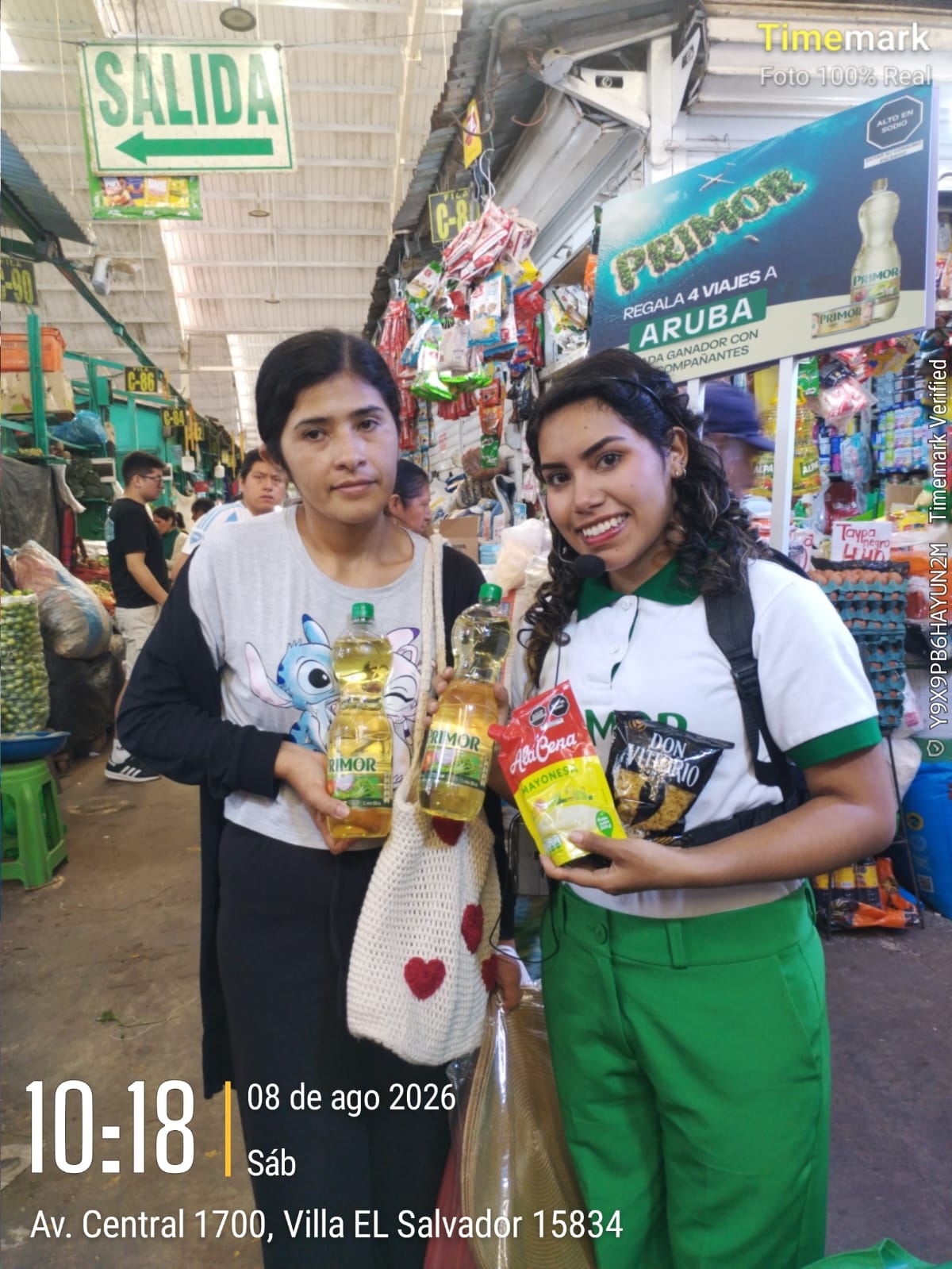 Evidencia de activación en PDV 2